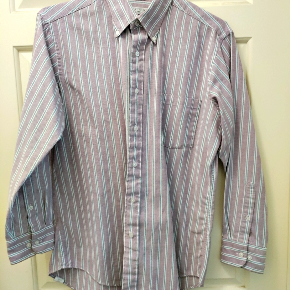 Van Heusen striped long sleeve button down shirt